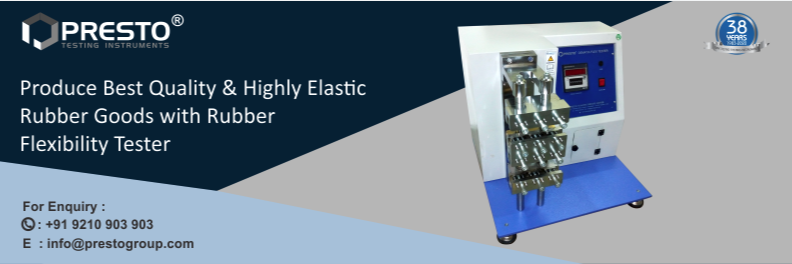Produce Best Quality & Highly Elastic Rubber Goods With Rubber Flexibility Tester